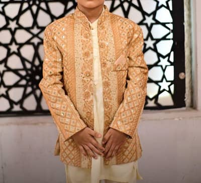 Sharara and prince coat