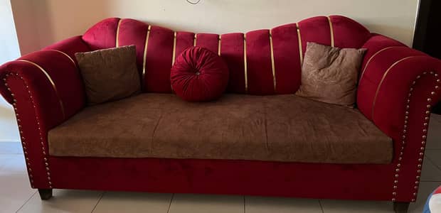 5 seater sofa set with tables