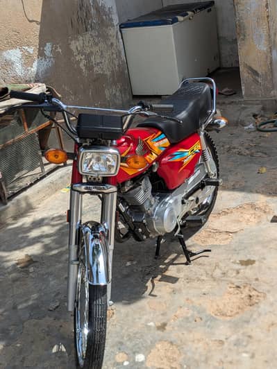 Honda 125 2026 model own my name 1200km zero metter