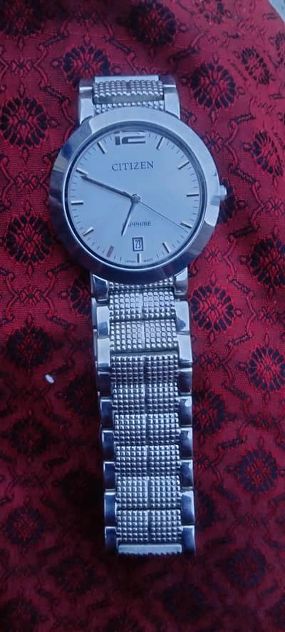 citizen saphire man's watch model 5530