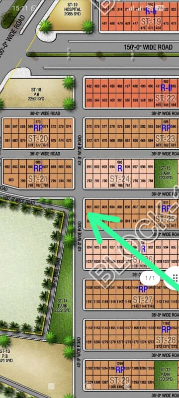 Luxury corner plot available for sale saima ranches