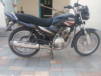 yamaha yb 125z Black