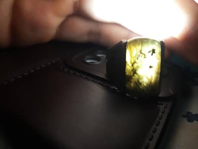 Original Silver Ring – Labradorite Stone