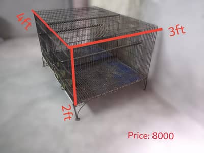 cage for all parrots &  breading boxes