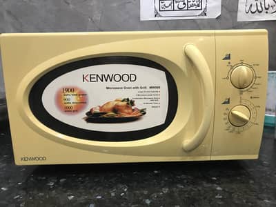 Kenwood microwave oven with grill with box slightly used 10/10