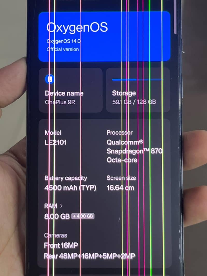 One Plus 9R 3