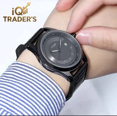 TOMI Luxury Men's Watch | Premium Black Analog Brand New Watch