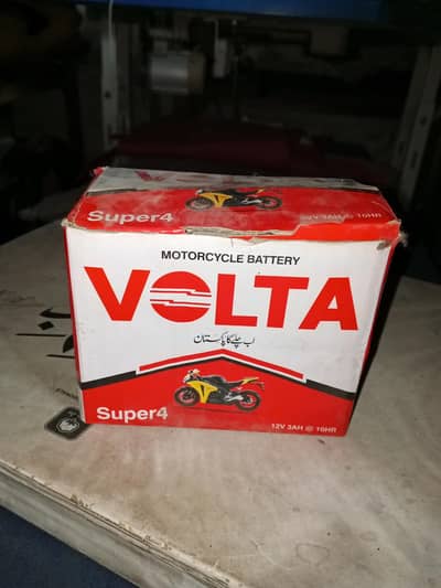 new Volta Motorcycle battery 10 by 10