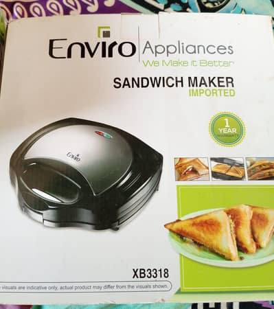 New packed sandwich maker