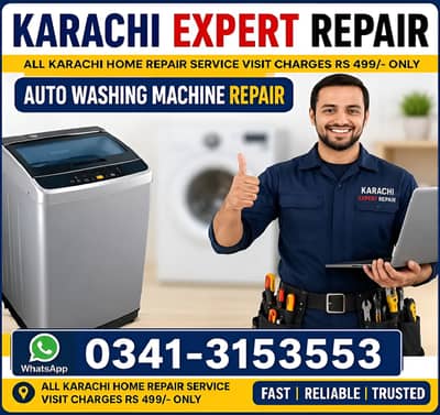 Automatic Washing Machine Repair Orient Pel Dawlance Samsung LG Haier