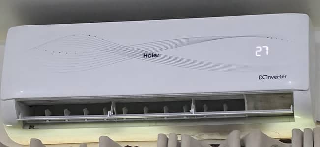 Haier DC Inverter AC 1.5 Ton – Excellent Cooling – Neat Condition