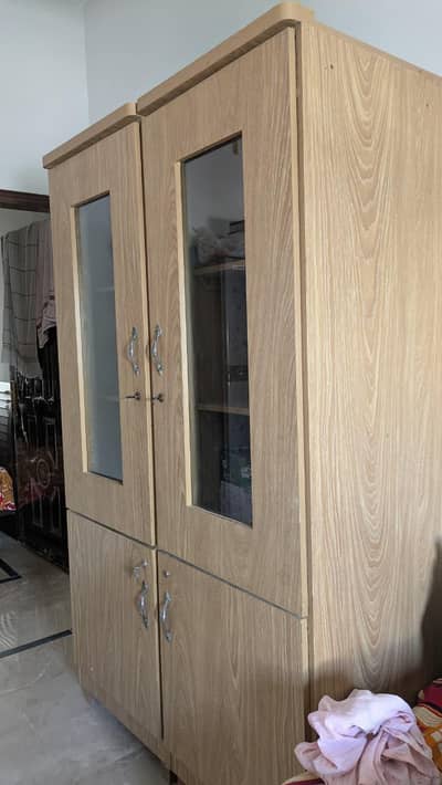 Patex wood Divider Showcase Urgent sale 10/10 condition all ok