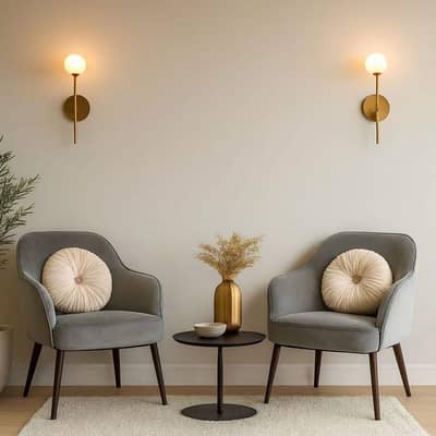 Pair Of Corner Chairs