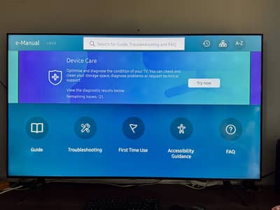 Samsung AU 7000 4K UHD 55 inch (Full box)