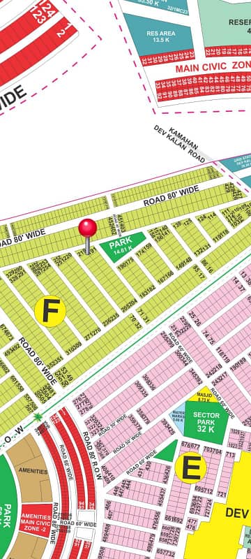 1 kanal Plot For Sale At DHA Phase 9 Prism Prime loc