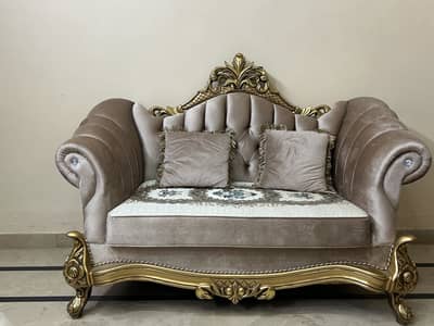 7 seater sofa set with heigh back sofas