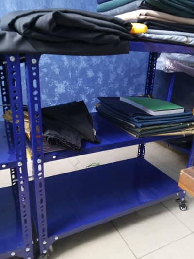 Three Iron Racks 18 guage fine power color
