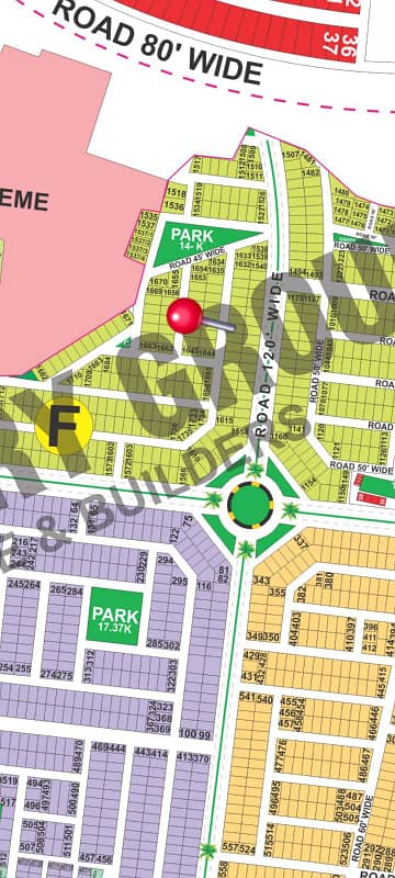 1 kanal Plot For Sale At DHA Phase 9 Prism Super Hot Plot
