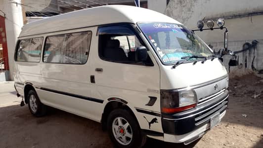 Toyota Hiace for picnic and parties