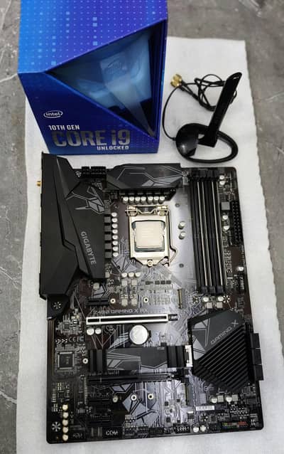 Gigabyte Z490 Gaming X Ax / Intel i9 10900k