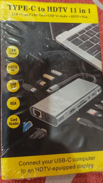 Type c To HDTV 11 In 1 (0349 1753182)