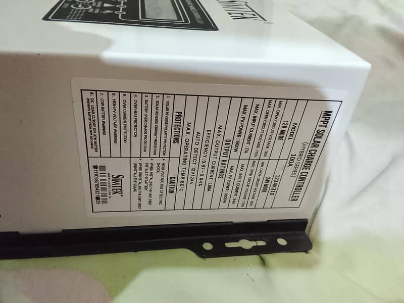 Simtek MPPT hybrid charge controller 2