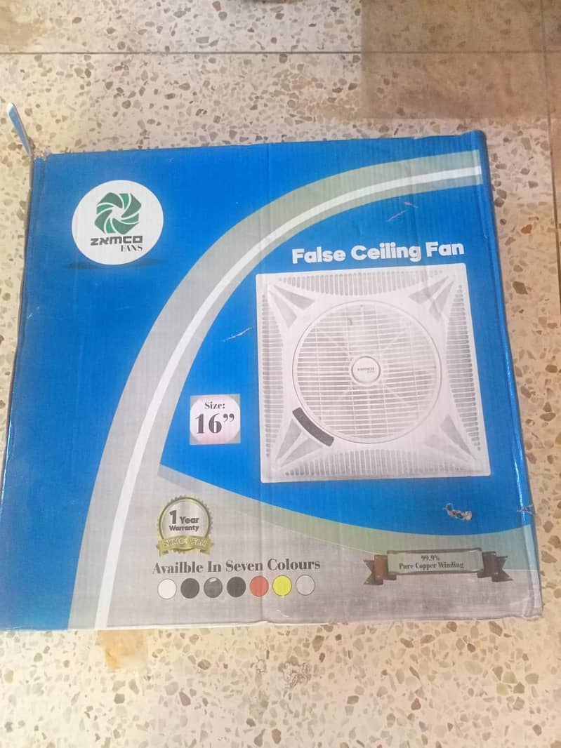 False ceiling Fan 1