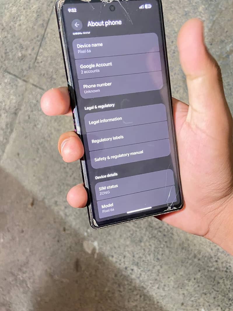 Google Pixel 6a 7