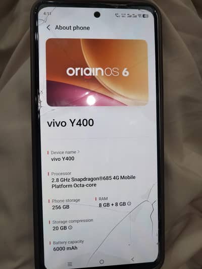 Vivo Y400