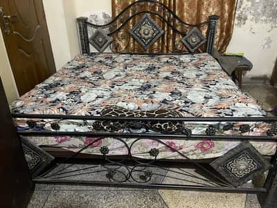 iron bed