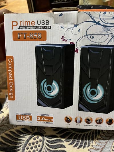 Prime USB Multimedia Speaker FT-858
