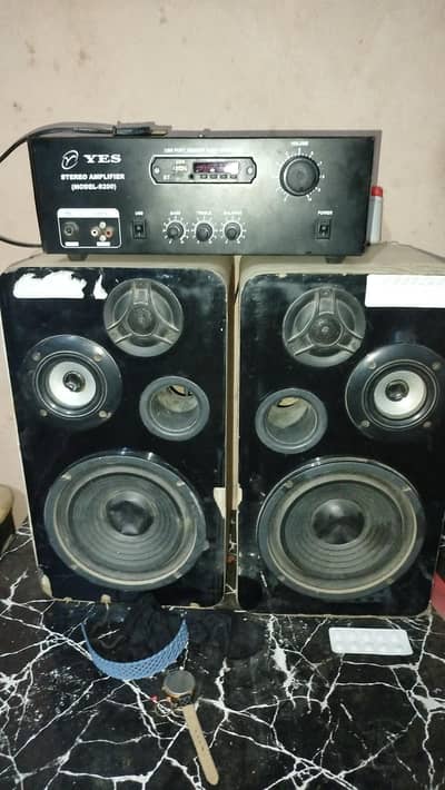 amplifier woofer speaker