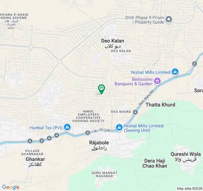 Corner Plot No-1052 Block M - 20 Marla Plot On Top Location of Phase 9 Prism DHA Lahore For Urgent Sale
