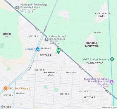 Plot No-615 Block P - 20 Marla Plot On Top Location of Phase 7 DHA Lahore For Urgent Sale