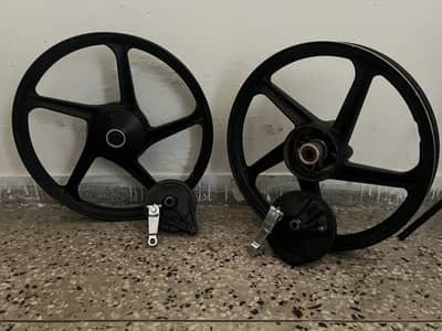 Honda cg 125 ybr shape allow rims