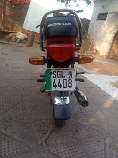 Honda cd70   No biometric