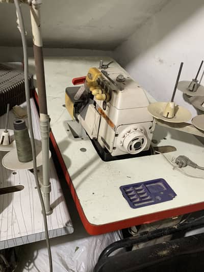 Overlocking and safty machine for sale