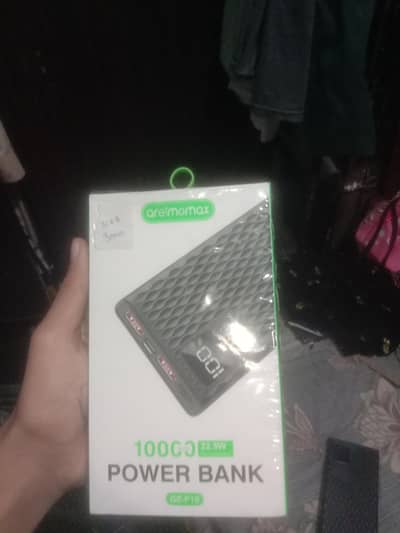 10000mag powr bank fast charging