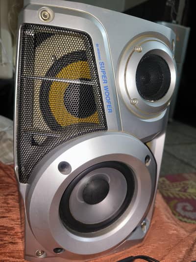 Panasonic speaker & woofer