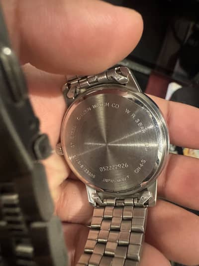 Original citizen watch used