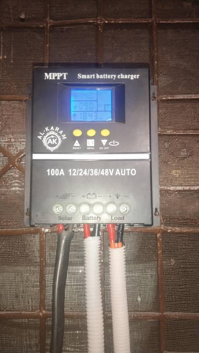 Al-Karam 100A MPPT Smart Solar Charge Controller (12V-48V Auto)