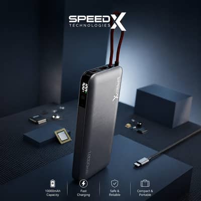 SPEEDX 22.5W 10000MAH SUPER FAST CHARGING POWER BANK