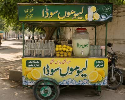 لیمن سوڈا کارٹ کے لیے سیلز مین / ورکر کی ضرورت ہے - عسکری 14، راولپنڈی