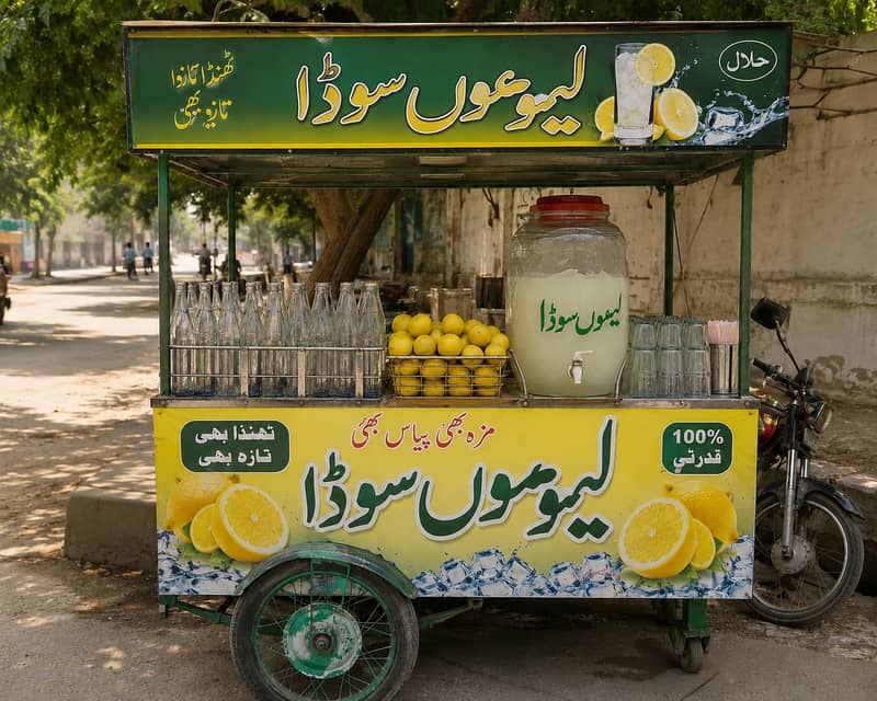 لیمن سوڈا کارٹ کے لیے سیلز مین / ورکر کی ضرورت ہے - عسکری 14، راولپنڈی 0