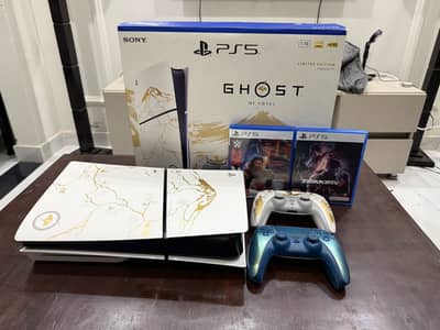 PlayStation®5 Console – Ghost of Yōtei Gold Limited Edition Slim