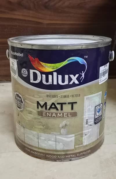 Dulux Matt Enamel Black