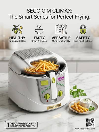 seco deep fryer never used