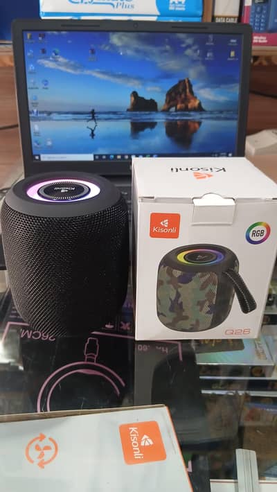 KISONLI Q26 10W BT/FM/USB/TF/TWS/RGB BLUETOOTH WITH HORN SMALL SPEAKER