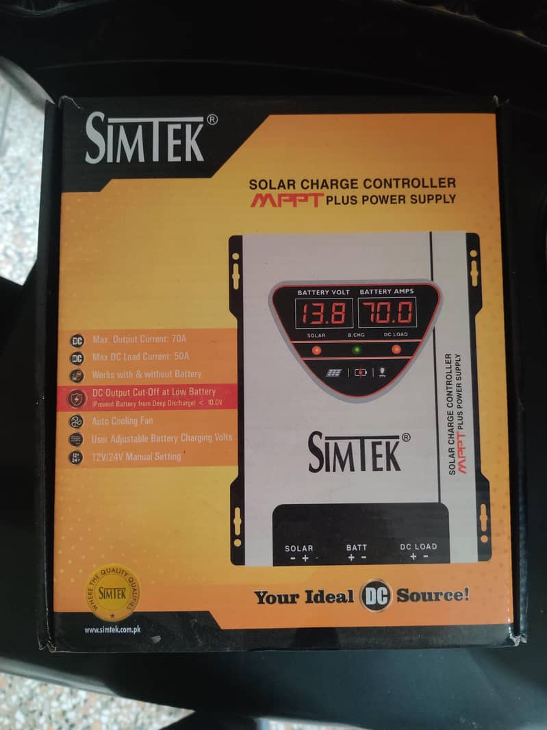 Simtek Mppt Solar Charge Controller 1
