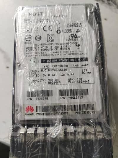 HGST Ultrastar 900GB 10K RPM SAS 2.5" Enterprise HDD | HUC109090CSS600